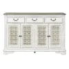 Liberty Furniture 244-HB6642 Magnolia Manor - Hall Buffet - Antique White