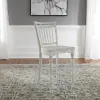 Liberty Furniture 244-CD-O5GTS Liberty Furniture 244-CD-O5GTS Magnolia Manor - 5 Piece Gathering Table Set (Spindle Back Chairs) - Antique White