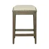 Liberty Furniture 615-OT9001 Americana Farmhouse - Upholstered Console Stool - Dusty Taupe