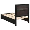 CoasterEveryday 206361T-S5 Miranda - 5 Piece Twin Storage Bedroom Set - Black