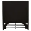 CoasterEssence 300621KW Camille - Upholstered California King Panel Bed - Gray