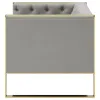 CoasterElevations 509113 Eastbrook - Velvet Upholstered Tufted Accent Chair - Gray