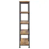 CoasterEveryday 801542 Analiese - 4-Shelf Bookshelf - Rustic Nutmeg