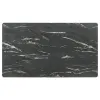 CoasterEssence 121251 Crestmont - Extension Dining Table Faux Marble - Black