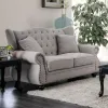Furniture of America CM6572GY-LV Ewloe - Loveseat - Light Gray