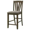 Coaster Fine Furniture 109179 Canfield - Counter Height Dining Side Chair (Set of 2) - Brown