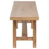 Coaster Fine Furniture 108543 Middleton - Wood Backless Dining Bench Natural - Brown