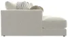 Jackson Furniture Industries 2235/75/31/37-16 Jackson Furniture Industries 2235/75/31/37-16 Ritzy - 3 Piece Modular Sofa Chaise (LSF Chaise) - Bone