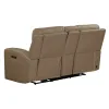 Liberty Furniture 7021TO-23P Liberty Furniture 7021TO-23P Camden - Loveseat With Console P3 & ZW - Aline Toast