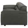 Coaster Fine Furniture 509504 Buxton - Top Grain Leather Upholstered Sofa - Graphite