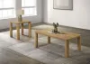 Coaster Fine Furniture 710868-S2 Castlewood - 2 Piece Cocktail Coffee Table Set - Washed Oak