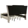 Coaster Fine Furniture 222661KE-S5B Lorient - 5 Piece Eastern King Bedroom Set With LED Flame Box Dresser - Ivory And Camel