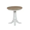 Liberty Furniture 762-OT1021 Turnberry Park - Round End Table - Washed White
