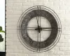 Ashley Furniture A8010068 Ana Sofia - Wall Clock - Antique Gray