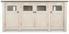 Ashley Furniture W647-60 Bolanburg - Extra Large TV Stand - White / Brown / Beige