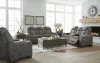 Ashley Furniture 22004/15/18/13 Ashley Furniture 22004/15/18/13 Next-Gen Durapella - 3 Pc. - Power Sofa, Loveseat, Recliner - Slate