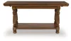 Ashley Furniture T609-4 Sturlayne - Flip Top Sofa Table - Brown