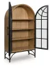 Ashley Furniture A4000704 Gwenwich - Accent Cabinet - Natural / Black