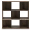 Ashley Furniture EA1104-3X3 Ashley Furniture EA1104-3X3 Shallifer - Nine Cube Organizer - Brown