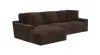 Jackson Furniture Industries 3045/75/73-09 Jackson Furniture Industries 3045/75/73-09 Comfrey - 2 Piece Sofa / LSF Chaise - Chocolate