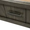 Liberty Furniture 759-BR-K2S Liberty Furniture 759-BR-K2S Thornwood Hills - King Two Sided Storage Bed - Rock Beaten Brown