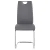 CoasterEssence 193812 Brooklyn - Upholstered Dining Side Chair (Set of 4) - Gray