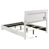 CoasterEssence 203500F-S5 Felicity - 5 Piece Full Bedroom Set - White