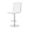 CoasterEveryday 122089 Ashbury - Upholstered Adjustable Bar Stool (Set of 2) - White