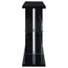 CoasterEssence 100165 Prescott - Rectangular Home Wine Table - Black High Gloss