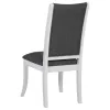 Coaster Fine Furniture 109332 Judd - Upholstered Dining Side Chair (Set of 2) - Pearl White