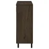 Coaster Fine Furniture 950423 Brixton - 2-Door Entryway Shoe Storage Cabinets - Smoked Oak