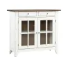Liberty Furniture 741-SR5043 Al Fresco - Server - Graphite & Whitestone