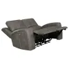 Coaster Fine Furniture 603432PPP Brickston - Triple Power Reclining Loveseat - Charcoal