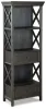 Ashley Furniture D736-76 Tyler Creek - Display Cabinet - Black / Gray