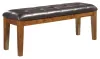 Ashley Furniture D594-00 Ralene - Large UPH Dining Room Bench - Medium Brown