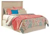 Ashley Furniture B267-87 Willowton - Full Panel Headboard - Whitewash