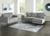 Ashley Furniture 41102/18/35 Hazela - 2 Pc. - Sofa Chaise, Loveseat - Charcoal
