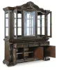 Ashley Furniture D947D1 Maylee - Dining Buffet And Hutch - Dark Brown