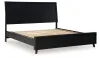 Ashley Furniture B1013B7 Danziar - King Panel Bed - Black