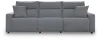 Ashley Furniture 65906S1 Ashley Furniture 65906S1 Modmax II - 3-Piece Power Reclining Sectional - Salt And Pepper