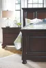Ashley Furniture B697/31/36/58/56/94 Ashley Furniture B697/31/36/58/56/94 Porter - 5 Pc. - Dresser, Mirror, California King Panel Bed - Rustic Brown