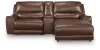 Ashley Furniture PCU62607S4 Ashley Furniture PCU62607S4 DeepWakes - 3-Piece Power Reclining Sectional With RAF Press Back Power Chaise And Storage Console - Canyon