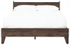 Ashley Furniture EB3660B1 Ashley Furniture EB3660B1 Calverson - Queen Panel Platform Bed - Mocha