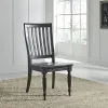 Liberty Furniture 879-C1500S Harvest Home - Slat Back Side Chair - Chalkboard