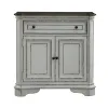 Liberty Furniture 244-AC1000 Magnolia Manor - Accent Cabinet - Antique White