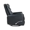 New Classic U2518-14-BLK Takami - Swivel Recliner - Black
