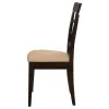 CoasterEveryday 100772 Gabriel - Lattice Back Side Chairs (Set of 2) - Cappuccino
