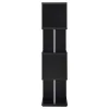 CoasterEveryday 801419 Baxter - 4-Shelf Bookshelf - Black And Chrome