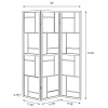 CoasterEveryday 900102 Damis - 3-Panel Room Divider Folding Shoji Screen - Black