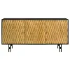 Coaster Fine Furniture 950383 Aminah - 3 Door Wood Accent Cabinet - Natural And Black